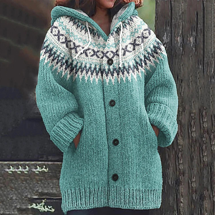 FREYA I WARMES STRICKJACKE