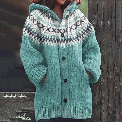 FREYA I WARMES STRICKJACKE