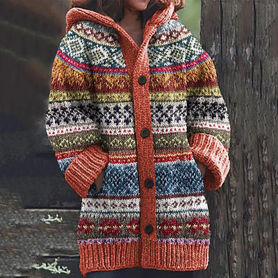 FREYA I WARMES STRICKJACKE