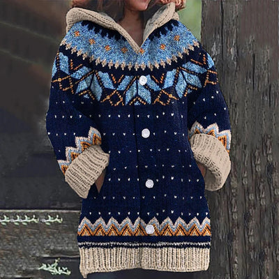 FREYA I WARMES STRICKJACKE