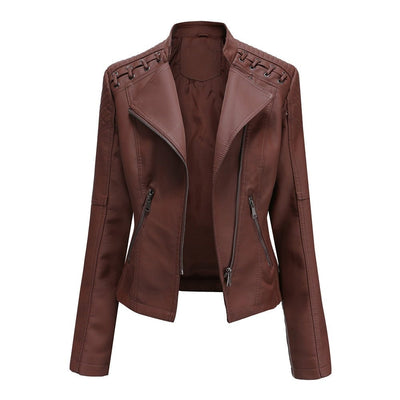 KARIN I STYLISCHE LEDERJACKE