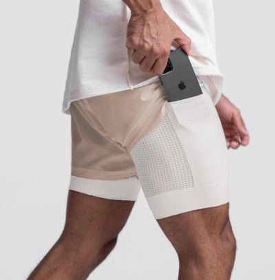 SEIGMUND I BEQUEME TRAININGSSHORTS