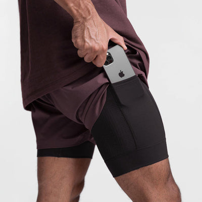 SEIGMUND I BEQUEME TRAININGSSHORTS