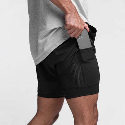 SEIGMUND I BEQUEME TRAININGSSHORTS