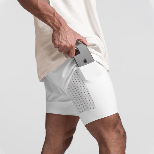 SEIGMUND I BEQUEME TRAININGSSHORTS