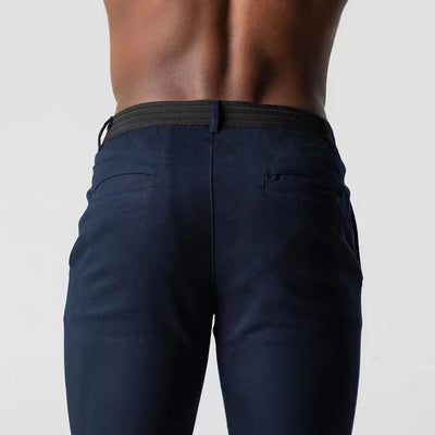 JOACHIM I DEHNBARE CHINO-HOSE