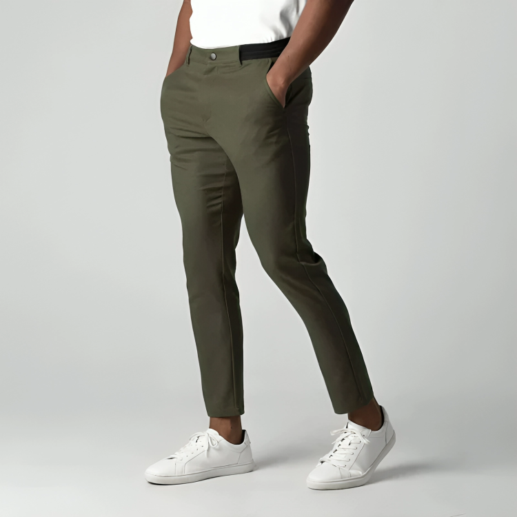 JOACHIM I DEHNBARE CHINO-HOSE