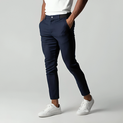 JOACHIM I DEHNBARE CHINO-HOSE