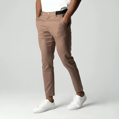 JOACHIM I DEHNBARE CHINO-HOSE