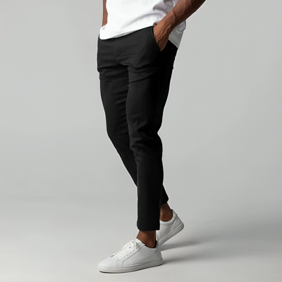 JOACHIM I DEHNBARE CHINO-HOSE