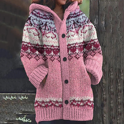 FREYA I WARMES STRICKJACKE