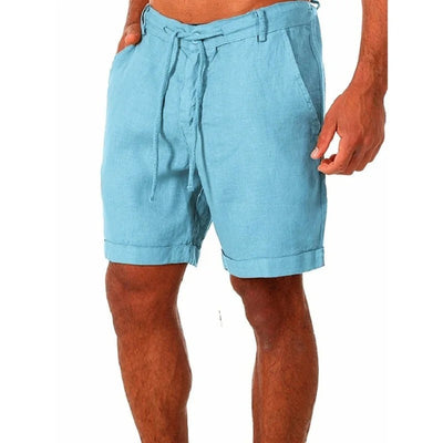 LAMBERTUS I TRENDIGE LEINENSHORTS