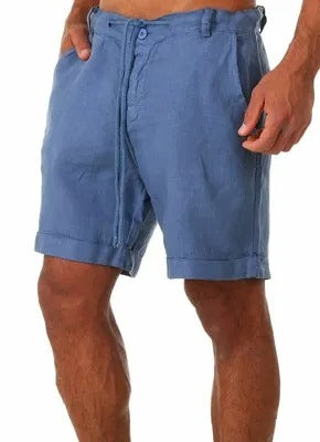 LAMBERTUS I TRENDIGE LEINENSHORTS