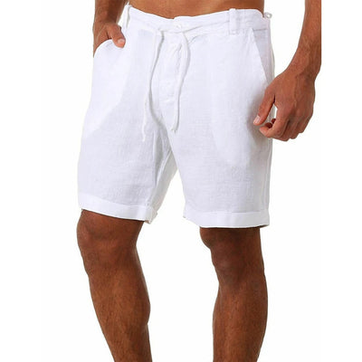 LAMBERTUS I TRENDIGE LEINENSHORTS